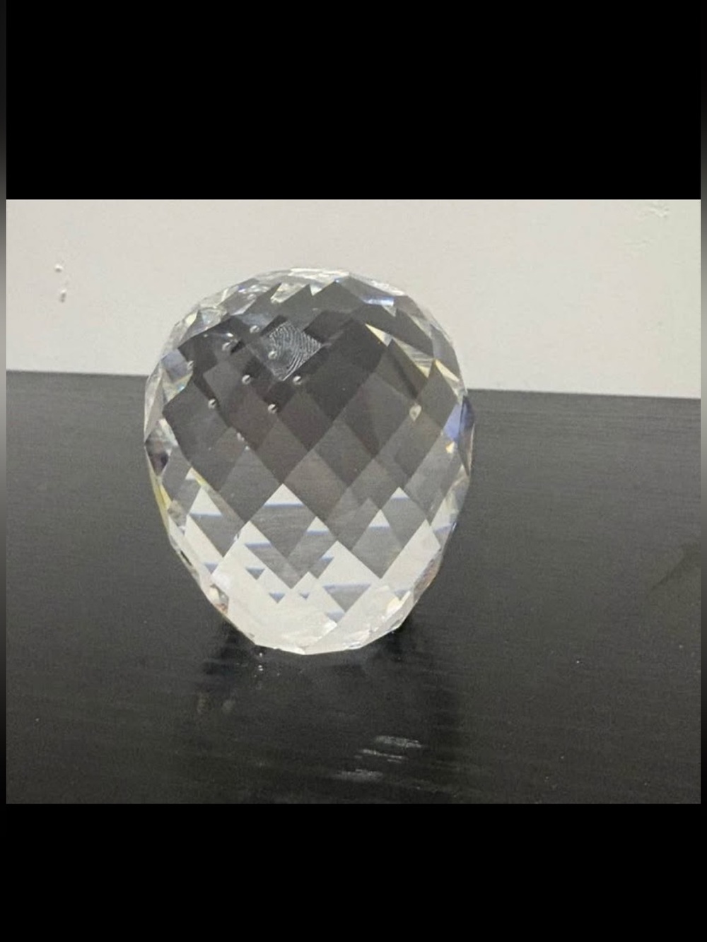 Swarovski Clear Crystal Faceted Paper Weight